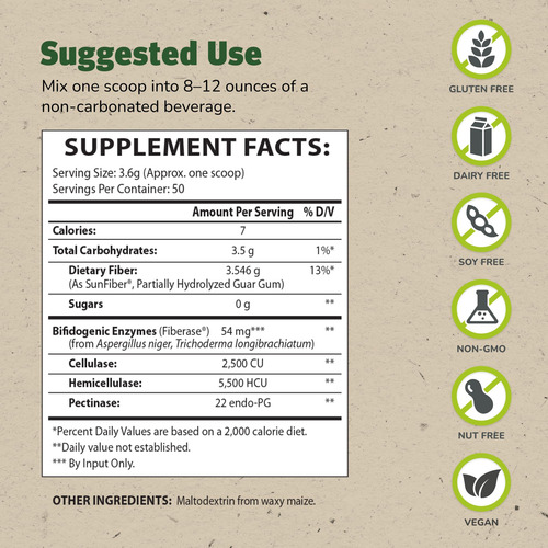 Suplemento Master Supplements Trufiber Prebiotic 180 Ml - Imagem 2