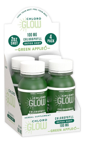 Chloroglow: Bebida Orgânica De Maçã Verde