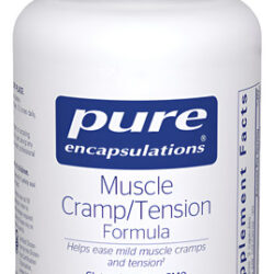 Suplemento Pure Encapsulations Cãibras/tensão Muscular 60 Cá