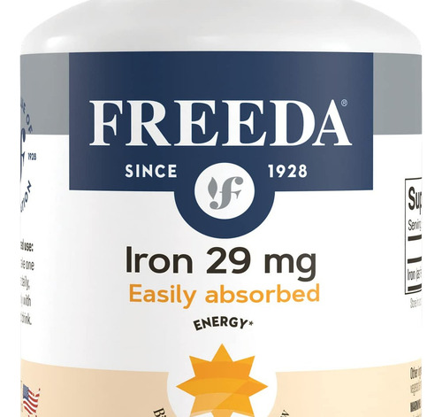 Suplemento De Ferro Freeda Freeda - Comprimidos De Ferro - Imagem 7