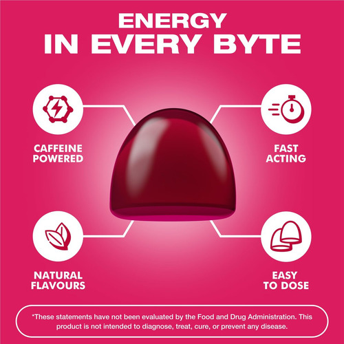 Gomas Energéticas Veganas Energy Bytes - 15 Unidades - Imagem 4