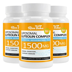 Rimtuku 1500mg Suplemento Lipossômico De Luteolina 8 Em 1 E