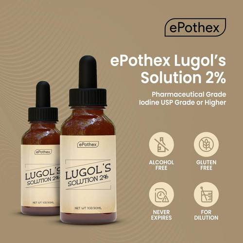 Epothex Solução De Lugol 2% 30ml Com Iodeto De Potássio - Imagem 6