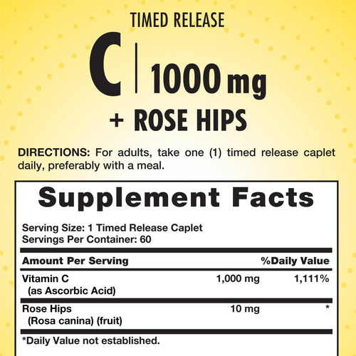 Sundance Vitamina C 1000mg Com Rosa Mosqueta - Imagem 5