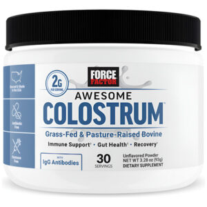 Suplemento De Colostro Force Factor Awesome 30 Porções