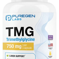 Suplemento P Puregen Labs Tmg 750 Mg - 60 Cápsulas Veganas