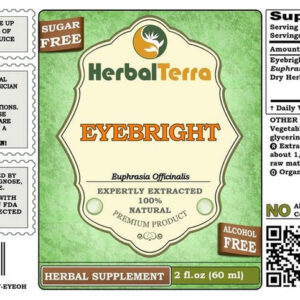 Herbal Terra Llc Glicerita Orgânica Para Eufrasia 5x60 Ml
