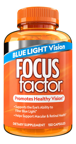 Vitaminas Para Os Olhos Focus Factor Blue Light Formula 150