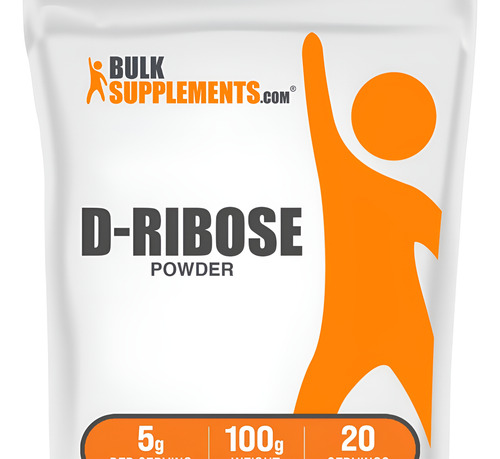 Bulksupplements D-ribose Em Pó - Suplemento Energético