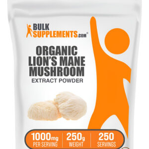 Suplemento Bulksupplements.com Organic Lion&quots Mane 250g