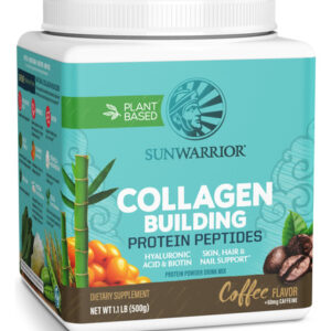 Proteína De Colágeno Vegana Em Pó Sunwarrior Coffee 20 Porçõ
