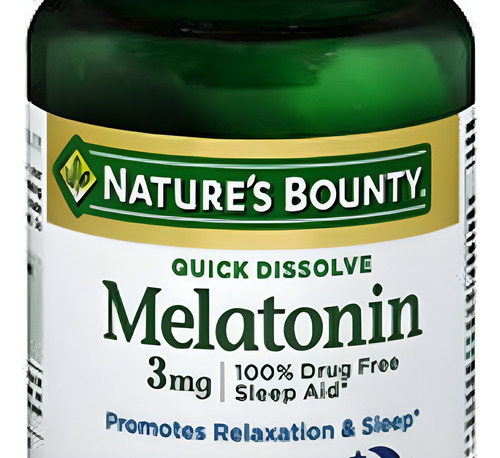 Comprimidos De Melatonina Nature"s Brand Da Nature"s Bounty,