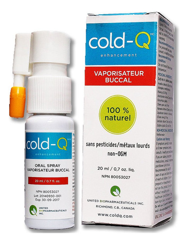 Suplemento Em Spray Cold-q Natural Cold-q 0,7 Oz - Imagem 9