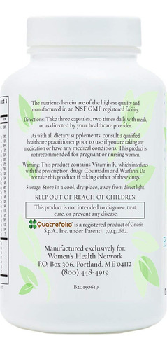 Suplemento De Nutrientes Essenciais Da Women"s Health Networ - Imagem 3