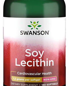 Lecitina Swanson Não Ogm Swanson 1200 Mg 180 Cápsulas