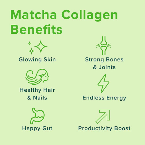 Suplemento De Peptídeos De Colágeno Matcha Para Alimentos Ad - Imagem 4