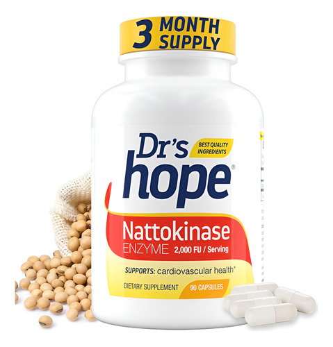 Suplemento Dr. Hope Nattokinase 2000 Fu Para A Saúde