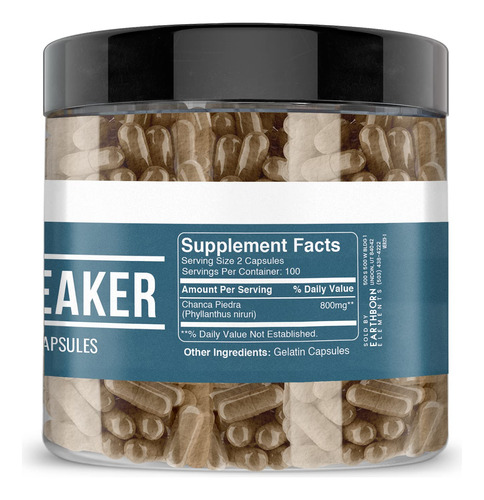 Suplementos Dietéticos Earthborn Elements Chanca Piedra 200 - Imagem 3