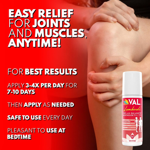 Val Magnésio Roll-on Para Alívio Muscular E Articular - Imagem 5