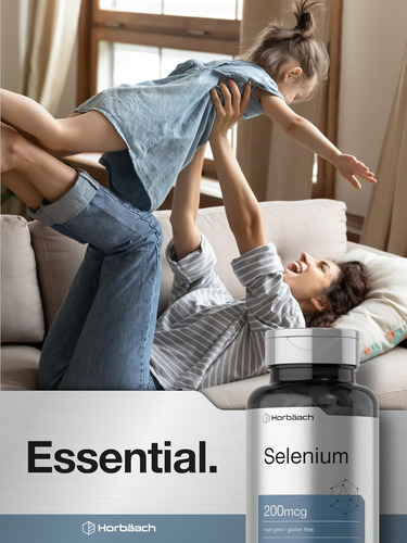 Suplemento Horbäach Selênio 200mcg | 120 Comprimidos | Não-o - Imagem 7