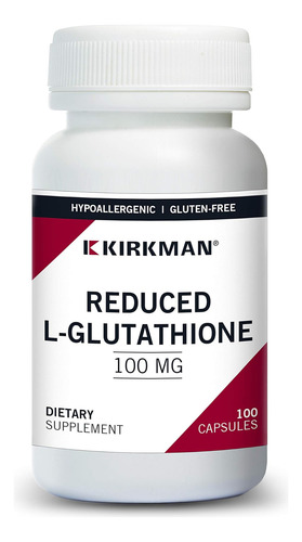 Kirkman L-glutationa Reduzida 100 Mg - Hipoalergênico | 100