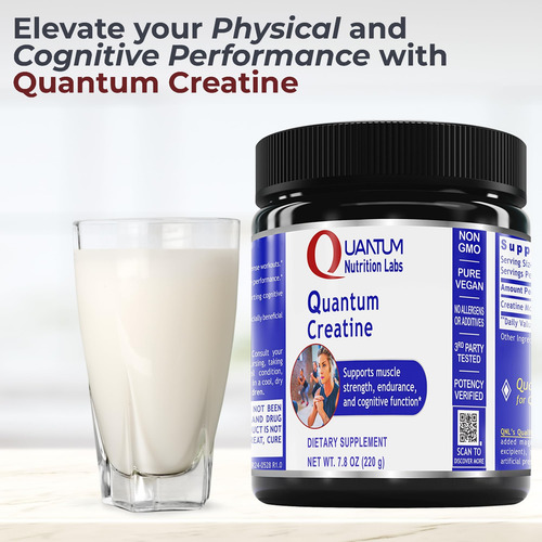 Quantum Nutrition Labs Quantum Creatine - Creatina Monohidra - Imagem 7