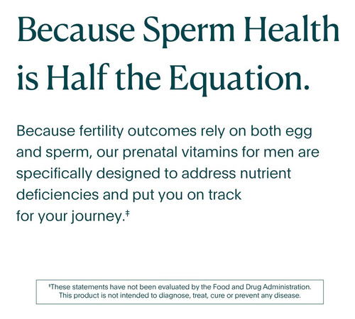Natalist, Pré-natais Veganos Para Homens - 30 Pacotes - Imagem 3