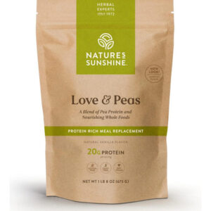 Natures Sunshine Love E Ervilhas 675g Bag