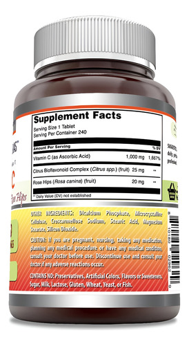 Vitaminas C Com Rosa Mosqueta E