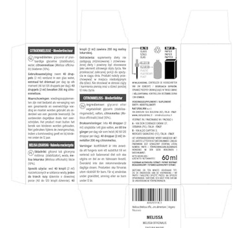 Tintura De Erva-cidreira Naturalma Sem Álcool - Extrato De 6 - Imagem 2