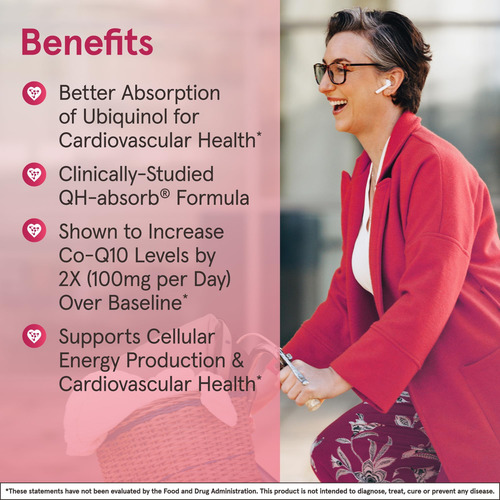 Jarrow Formulas® Qh-absorb®,100 Mg, Suplemento Alimentar De - Imagem 4