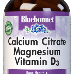 Suplemento Bluebonnet Nutrition Citrato De Cálcio E Magnésio