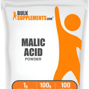 Ácido Málico Em Pó Bulksupplements - Suplemento Alimentar