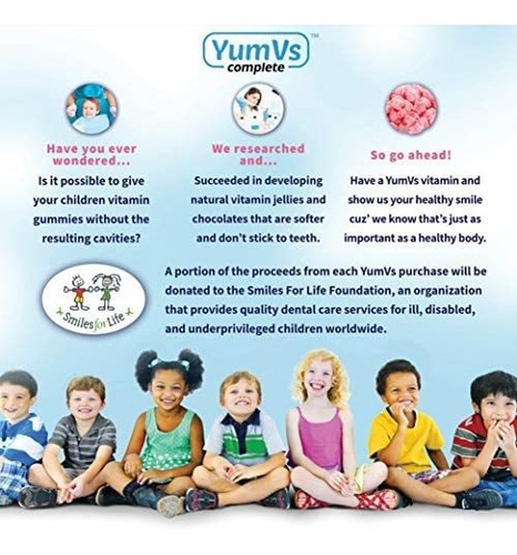 Compotas Mastigáveis Multivitamínicas Yumvs (gomas) Para Um - Imagem 3