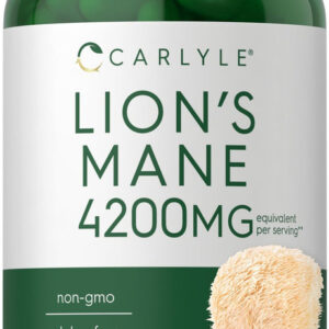 Cápsulas Carlyle Carlyle Lion&quots Mane | 4200mg | 60