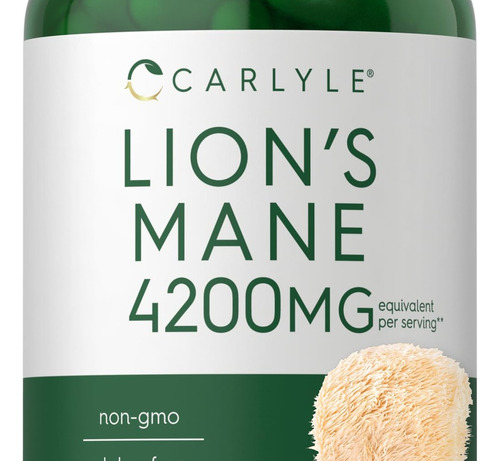 Cápsulas Carlyle Carlyle Lion"s Mane | 4200mg | 60
