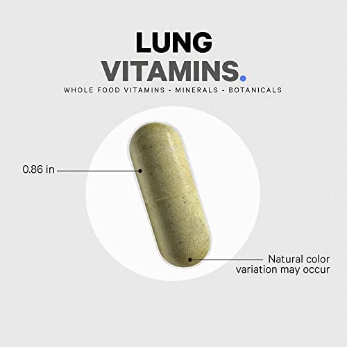Codeage Lungs Vitaminas, A, C, D, E, B6, Suplemento Pulmona - Imagem 14