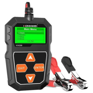 Testador De Bateria Automotiva Lazhu 12v Konnwei Kw208