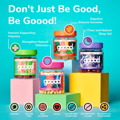 Gomas Good Wellness Good Immunity: Vitamina C E Zinco - Imagem 7