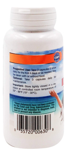 Suplemento Clear Tract D-mannose, Cápsulas De 500 Mg, 60 Uni - Imagem 3