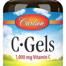 Suplemento De Vitamina C Carlson C-gels 1000 Mg 100 Cápsulas