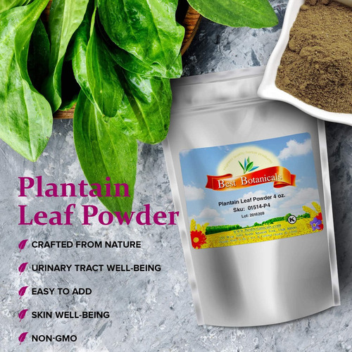 Pó De Folha De Bananeira Botanicals - 4 Oz. - Imagem 4