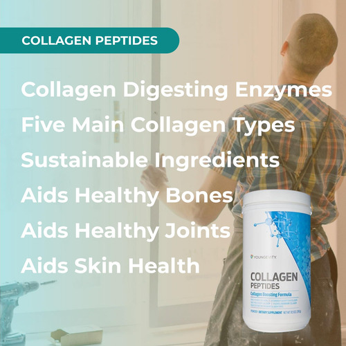 Peptídeos De Colágeno Em Pó Youngevity Multi-collagen 335ml - Imagem 4