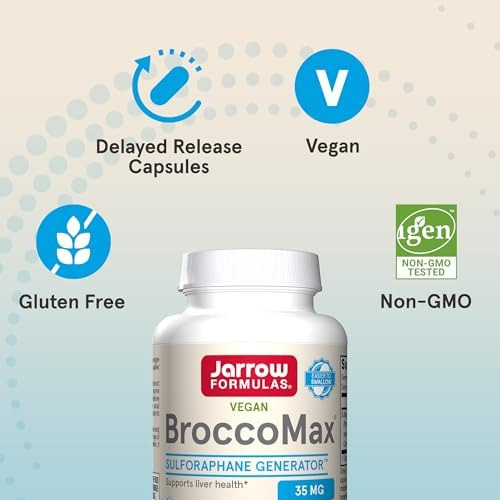 Jarrow Formulas Broccomax 35 Mg, Suplemento Dietético, Supor - Imagem 5