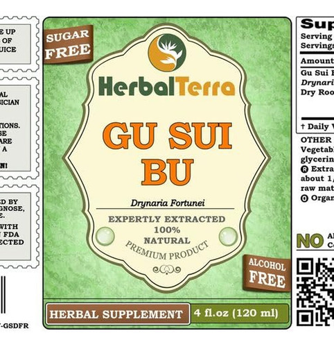 Herbal Terra Llc Drynaria Glicerina Sem Álcool 120 Ml - Imagem 2
