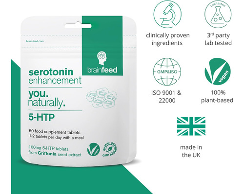 Suplementos De Serotonina (60) | Suporte De Humor Com Seroto - Imagem 11