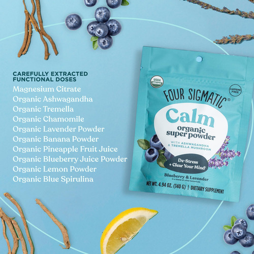 Quatro Sigmatic Calm Super Powder Orgânico Superalimento Em - Imagem 10