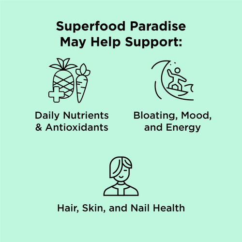 Suplemento Nbpure Earthy Andy Superfood Paradise 30 Porções - Imagem 2