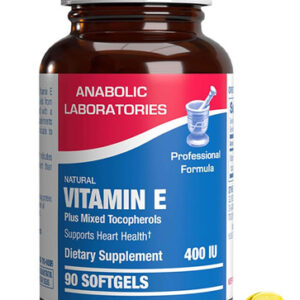 Anabolic Laboratories Natural Vitamin E 400 Ui Softgels - 90