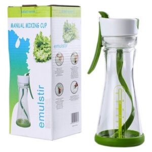 Copo Mistura Manual De Molho Para Salada Agitando Blending M